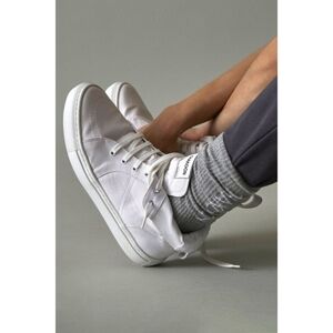 THAKOON Pull-on High Top Sneakers in White